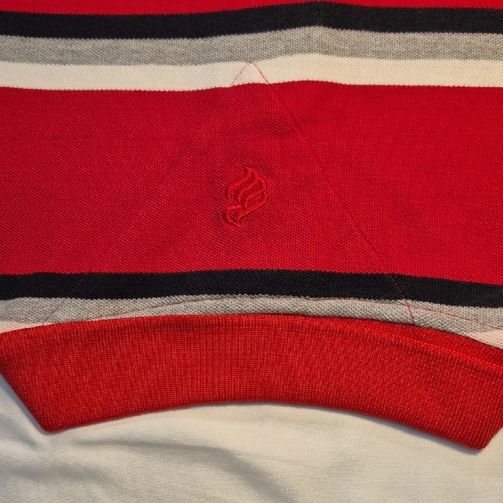 Rocawear 3XL Polo Red and Black Mens Shirt Classic Design - Picture 7 of 10